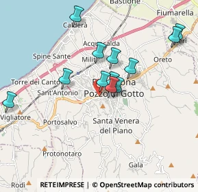 Mappa Via Duca D'Aosta, 98051 Barcellona Pozzo di Gotto ME, Italia (1.875)