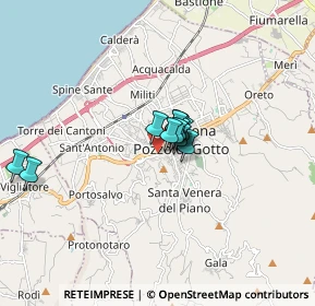 Mappa Via San Giovanni, 98051 Barcellona Pozzo di Gotto ME, Italia (1.0125)