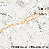 Kort Barcellona Pozzo di Gotto