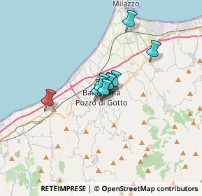 Mappa Via Madonna Del Latte, 98051 Barcellona Pozzo di Gotto ME, Italia (1.78727)