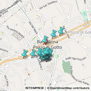 Mappa Via Madonna Del Latte, 98051 Barcellona Pozzo di Gotto ME, Italia (0.3815)