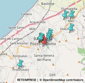 Mappa Via Antonio Gramsci, 98051 Barcellona Pozzo di Gotto ME, Italia (1.50182)
