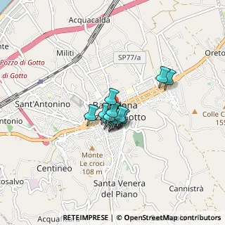 Mappa Via Antonio Gramsci, 98051 Barcellona Pozzo di Gotto ME, Italia (0.48786)
