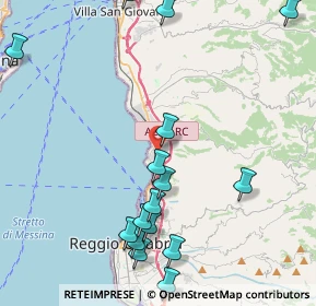 Mappa Prov.le 153, 89121 Reggio di Calabria RC, Italia (5.67313)