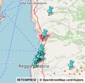 Mappa Prov.le 153, 89121 Reggio di Calabria RC, Italia (4.27417)
