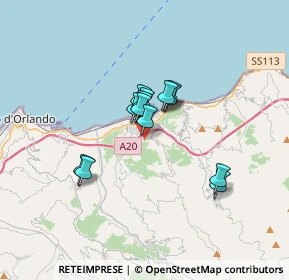 Mappa Contrada Piana, 98061 Brolo ME, Italia (2.54692)