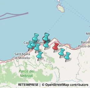 Mappa Contrada Piana, 98061 Brolo ME, Italia (10.07455)