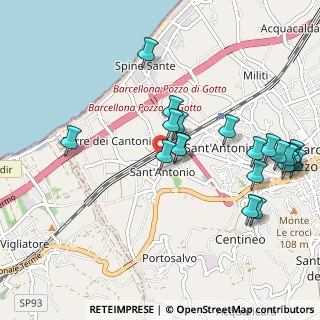 Mappa Vico Saia D'Acri, 98051 Barcellona Pozzo di Gotto ME, Italia (1.226)