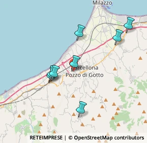 Mappa Via Nino Bixio, 98051 Barcellona Pozzo di Gotto ME, Italia (5.41727)