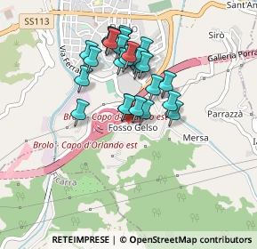 Mappa Contrada Gelso Fosso, 98061 Brolo ME, Italia (0.42857)