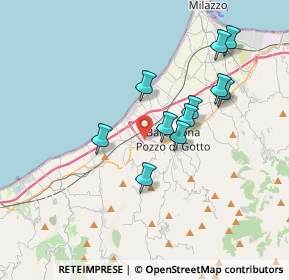 Mappa Via Statale S. Antonino, 98051 Barcellona Pozzo di Gotto ME, Italia (3.57818)