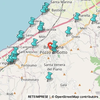 Mappa Via Marconi, 98051 Barcellona Pozzo di Gotto ME, Italia (2.965)
