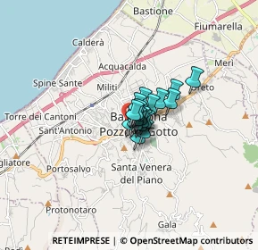 Mappa Via Marconi, 98051 Barcellona Pozzo di Gotto ME, Italia (0.625)
