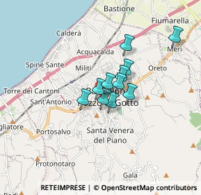 Mappa Via Marconi, 98051 Barcellona Pozzo di Gotto ME, Italia (1.13636)