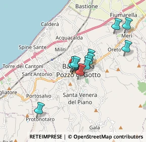 Mappa Via Ten. Col. Paolo Arcodaci, 98051 Barcellona Pozzo di Gotto ME, Italia (1.56182)