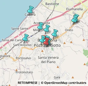 Mappa Via Ten. Col. Paolo Arcodaci, 98051 Barcellona Pozzo di Gotto ME, Italia (1.49273)