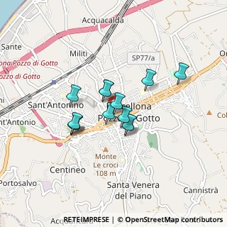 Mappa Via Marconi, 98051 Barcellona Pozzo di Gotto ME, Italia (0.67077)