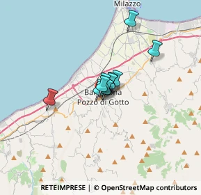 Mappa Via Arcodaci, 98051 Barcellona Pozzo di Gotto ME, Italia (1.80182)