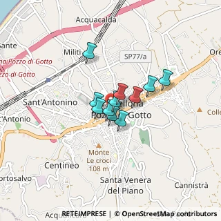 Mappa Via Nicola Fabrizi, 98051 Barcellona Pozzo di Gotto ME, Italia (0.52545)