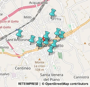 Mappa Via Arcodaci, 98051 Barcellona Pozzo di Gotto ME, Italia (0.61636)