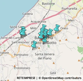 Mappa Via Arcodaci, 98051 Barcellona Pozzo di Gotto ME, Italia (1.0525)