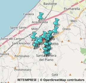 Mappa Via Nicola Fabrizi, 98051 Barcellona Pozzo di Gotto ME, Italia (0.9595)