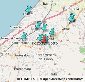 Mappa Via Nicola Fabrizi, 98051 Barcellona Pozzo di Gotto ME, Italia (1.48818)