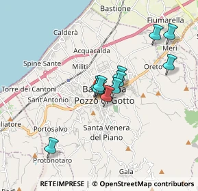 Mappa Via Nicola Fabrizi, 98051 Barcellona Pozzo di Gotto ME, Italia (1.53636)
