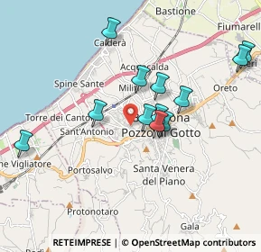 Mappa Via Liguria, 98051 Barcellona Pozzo di Gotto ME, Italia (1.9225)