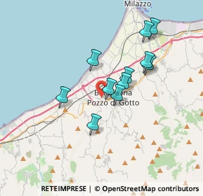 Mappa Via Liguria, 98051 Barcellona Pozzo di Gotto ME, Italia (3.23545)