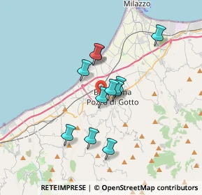 Mappa Via Liguria, 98051 Barcellona Pozzo di Gotto ME, Italia (3.05818)