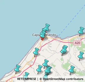 Mappa SS 113, 98071 Capo d'Orlando ME, Italia (5.93188)