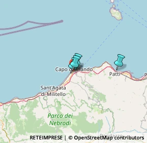 Mappa SS 113, 98071 Capo d'Orlando ME, Italia (42.77)