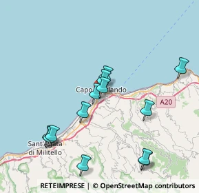 Mappa SS 113, 98071 Capo d'Orlando ME, Italia (8.95)
