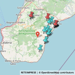 Mappa Via Camillo Benso Conte di Cavour, 89030 San Luca RC, Italia (15.9535)