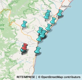 Mappa P. Mercato, 89034 Bovalino RC, Italia (6.4595)