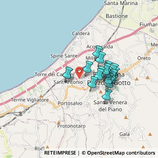 Mappa Via Statale S. Antonino, 98051 Barcellona Pozzo di Gotto ME, Italia (1.46389)