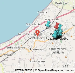 Mappa Via Federico II di Svevia, 98051 Barcellona Pozzo di Gotto ME, Italia (2.089)
