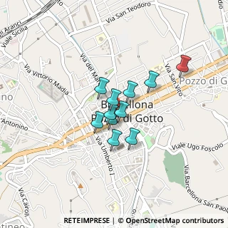 Mappa Via Mandanici, 98051 Barcellona Pozzo di Gotto ME, Italia (0.29273)