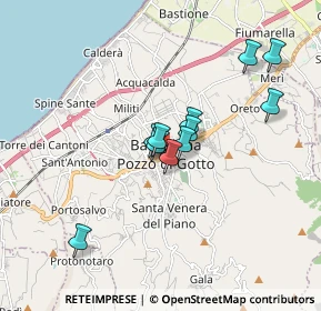 Mappa Via Mandanici, 98051 Barcellona Pozzo di Gotto ME, Italia (1.51727)