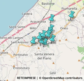 Mappa SP 80, 98051 Barcellona Pozzo di Gotto ME, Italia (1.07727)