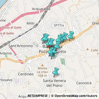 Mappa SP 80, 98051 Barcellona Pozzo di Gotto ME, Italia (0.51538)