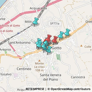 Mappa Via Mandanici, 98051 Barcellona Pozzo di Gotto ME, Italia (0.52091)