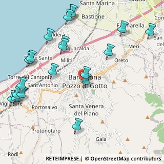 Mappa SP 80, 98051 Barcellona Pozzo di Gotto ME, Italia (3.0225)