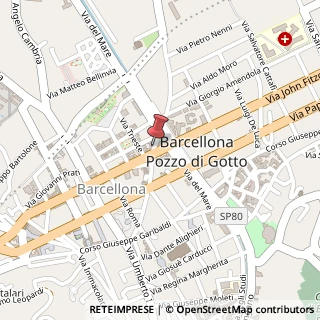 Mappa Via Mandanici, 106, 98051 Barcellona Pozzo di Gotto, Messina (Sicilia)