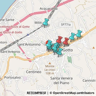 Mappa Via Onofrio Ugo S., 98051 Barcellona Pozzo di Gotto ME, Italia (0.65727)