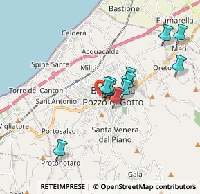 Mappa Via Onofrio Ugo S., 98051 Barcellona Pozzo di Gotto ME, Italia (1.71364)