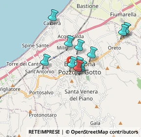 Mappa Via Onofrio Ugo S., 98051 Barcellona Pozzo di Gotto ME, Italia (1.54818)