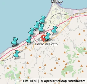 Mappa Via Onofrio Ugo S., 98051 Barcellona Pozzo di Gotto ME, Italia (3.67583)