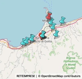 Mappa Via Onofrio Ugo S., 98051 Barcellona Pozzo di Gotto ME, Italia (5.46077)